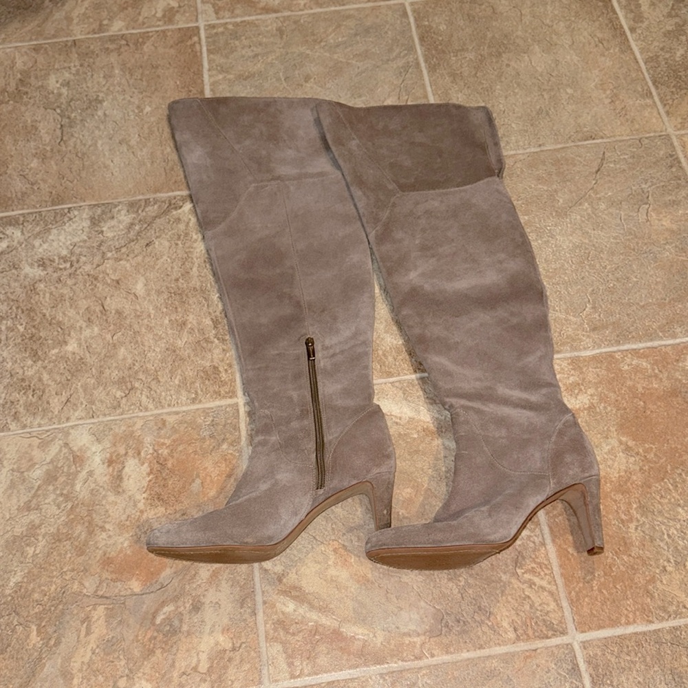 Vince Camuto high suede boots